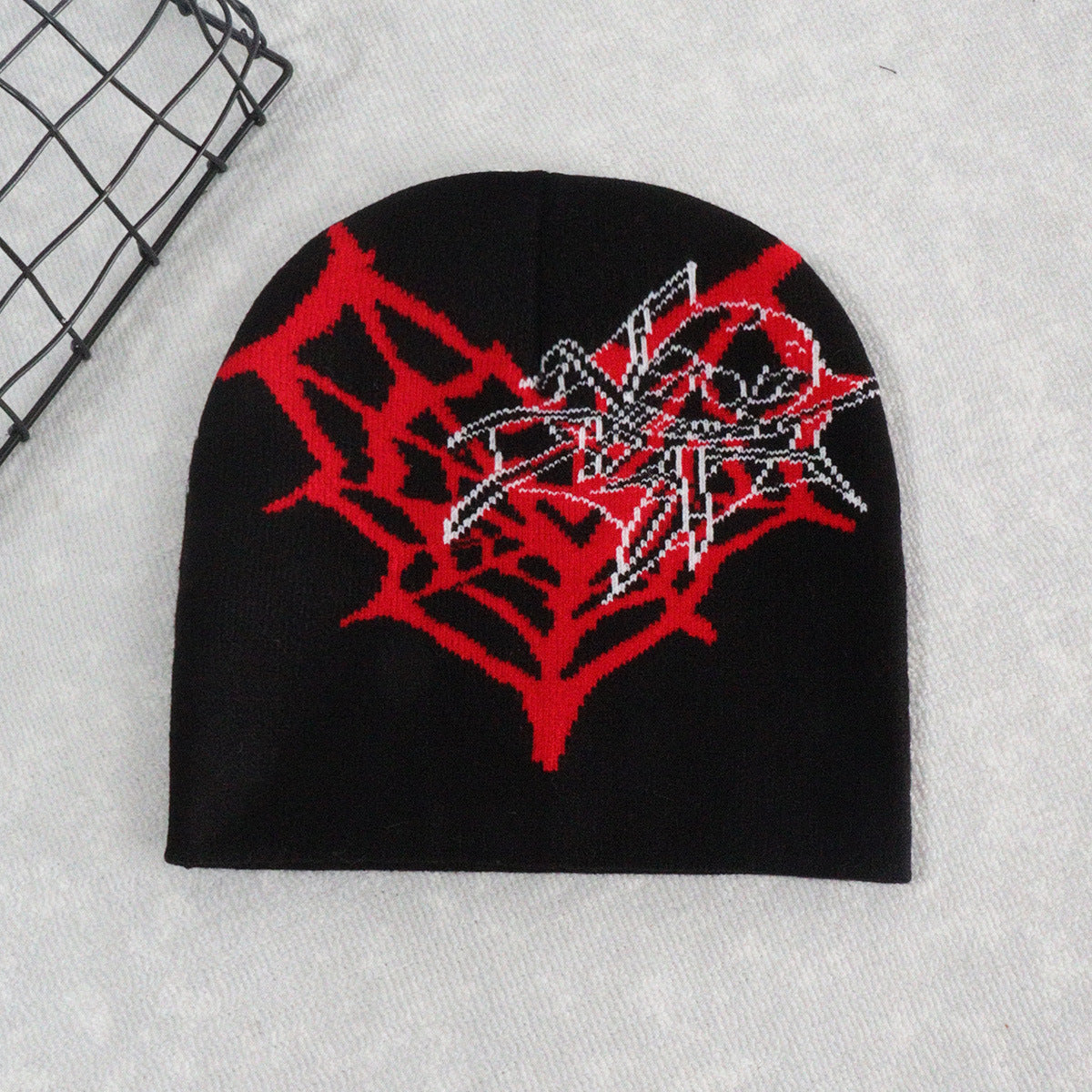 Wholesale 2023 Autumn and Winter Hat Double-sided Spider Acrylic Wool Hat