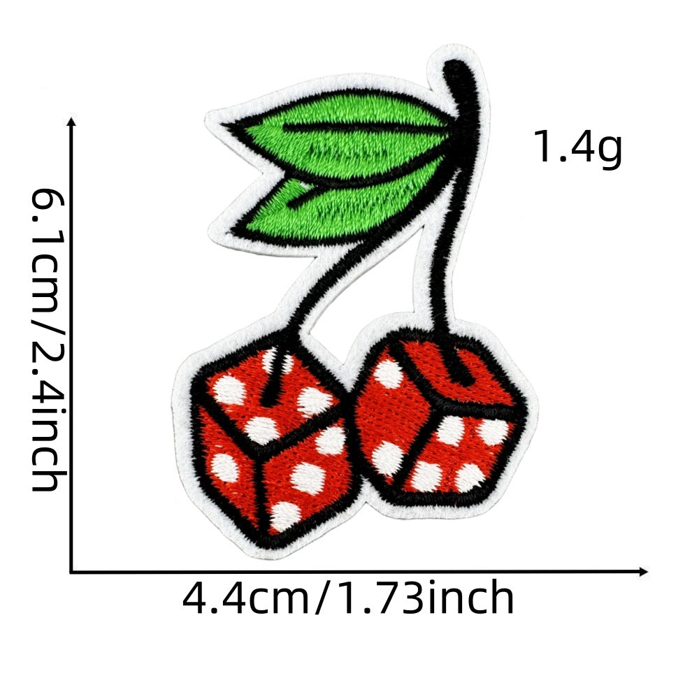 Wholesale Cartoon Red Cherry Series DIY Patches
