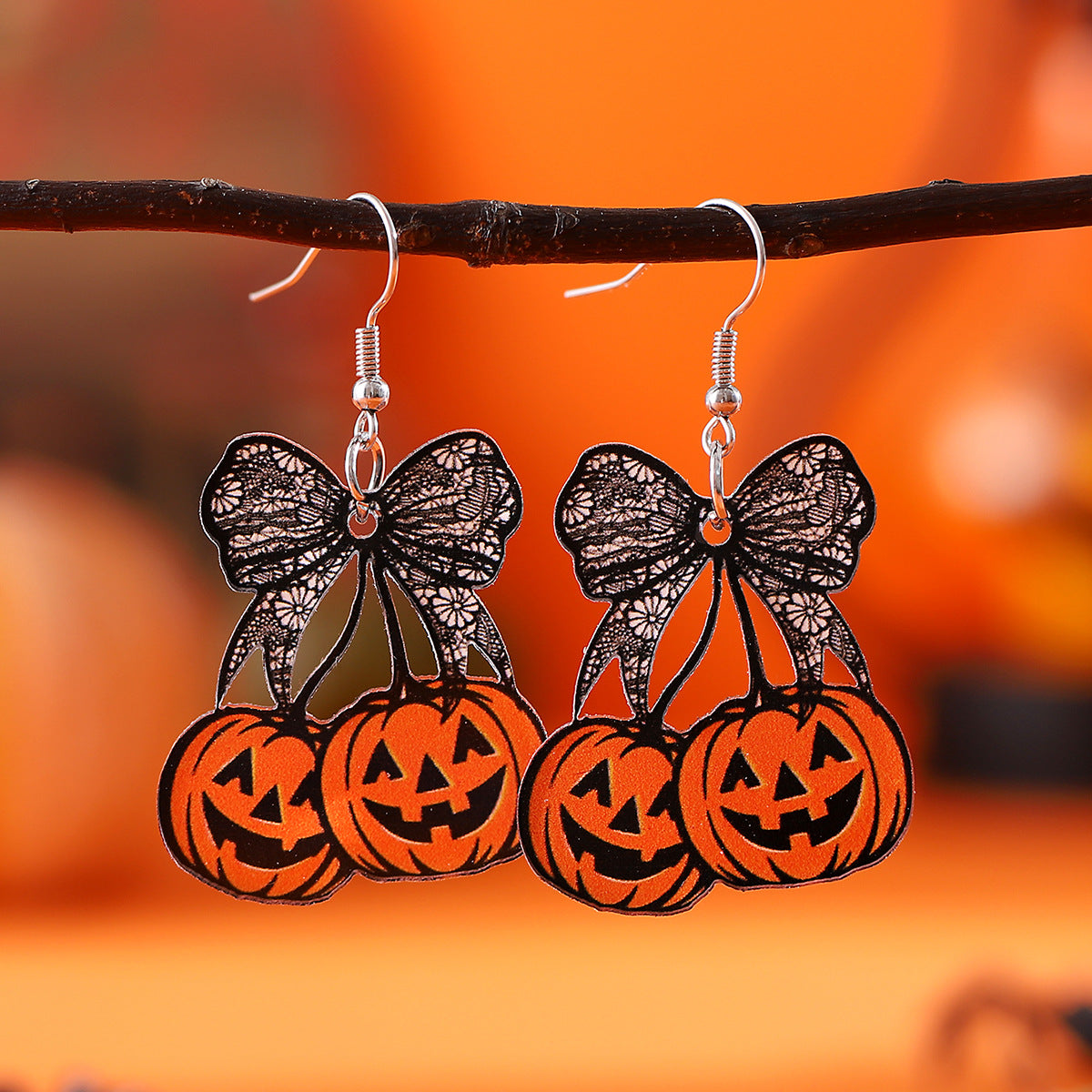 Wholesale  Acrylic Gothic Style Funny Pendant Earrings