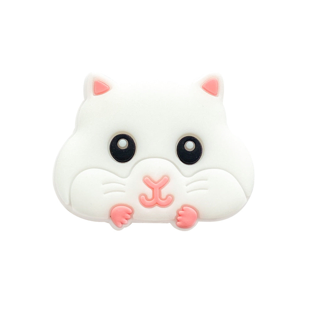 Wholesale 10PCS Silicone Hamster Focal beads