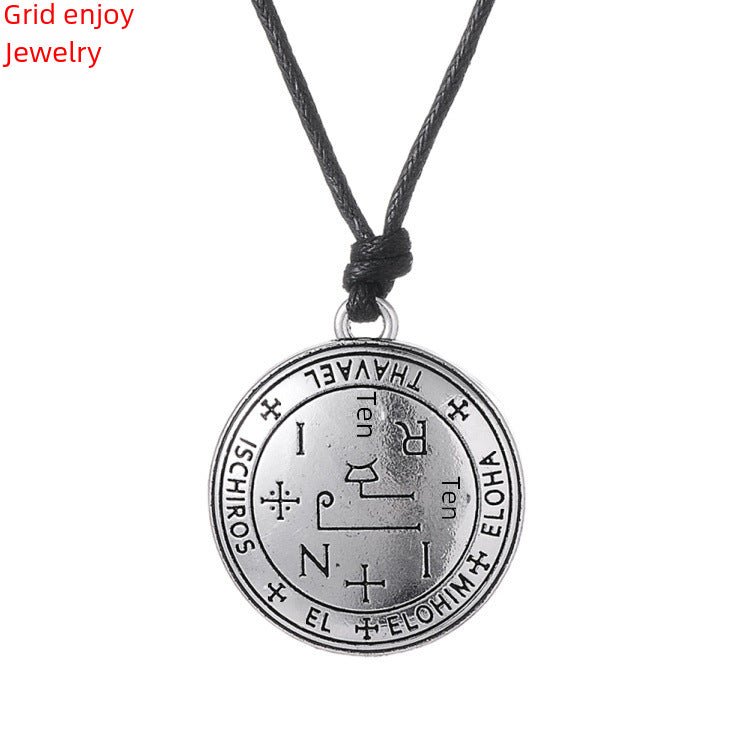 Wholesale Hip-Hop Gothic Archangel Enoch Necklace