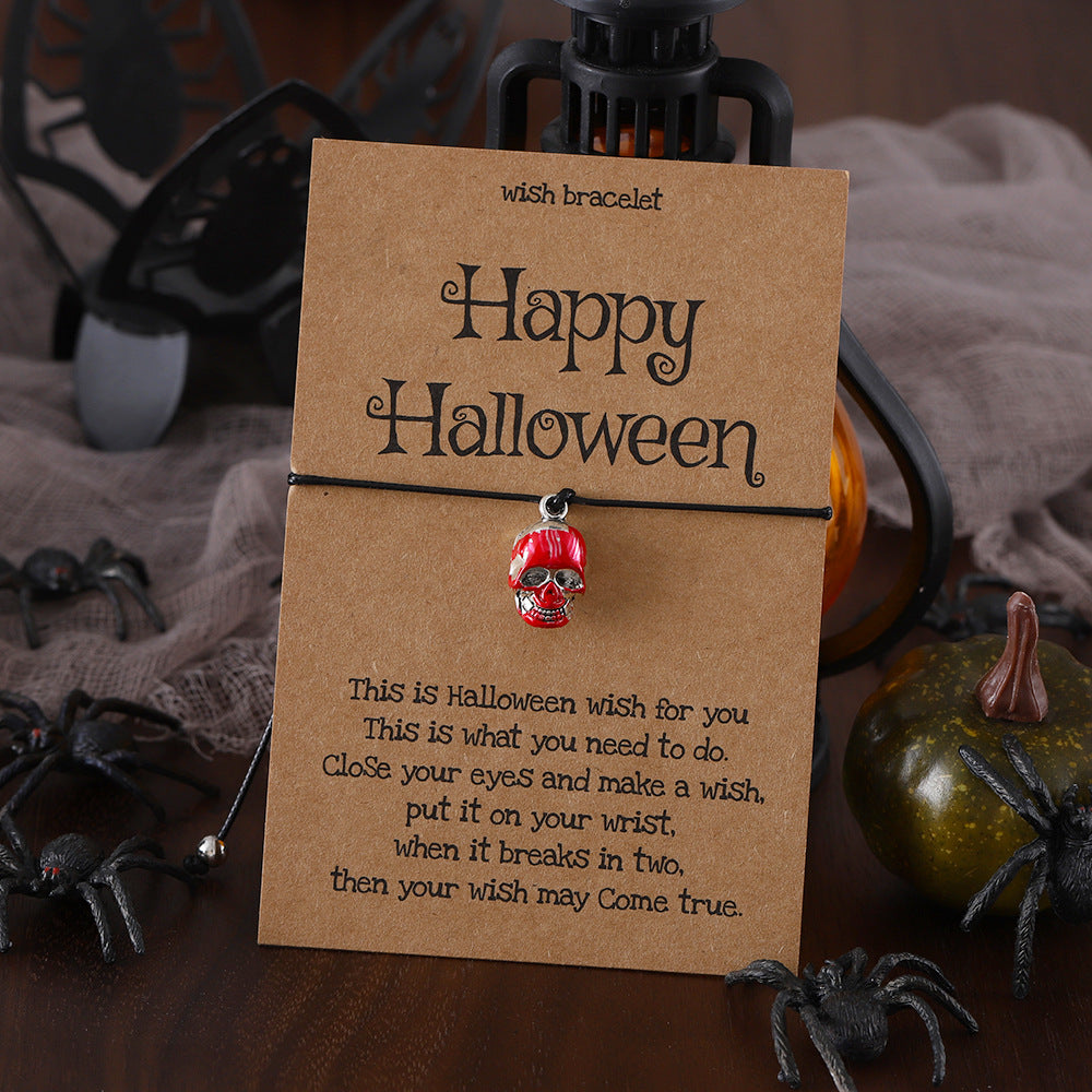 Wholesale  series bloody tool teeth skull bracelet