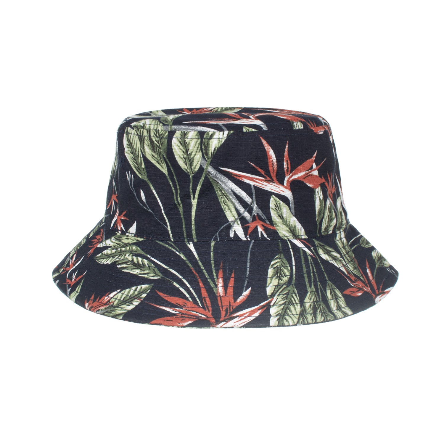 Wholesale Cotton printed sun protection bucket hat wide brim bucket hat