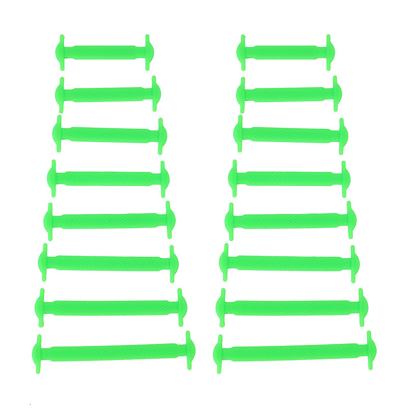 Wholesale Rainbow Sports Free Silicone Elastic Laces