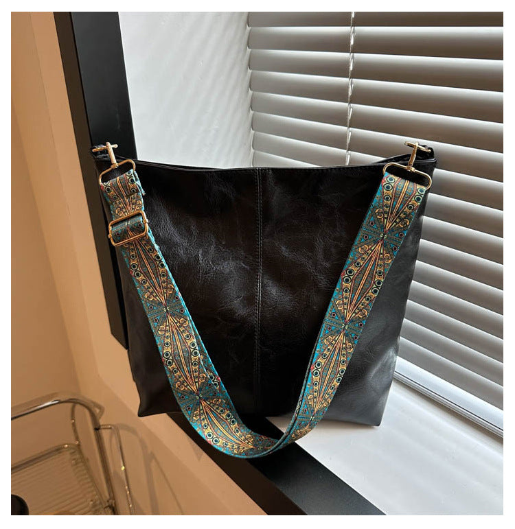 Wholesale PU Large Capacity Bucket Bags