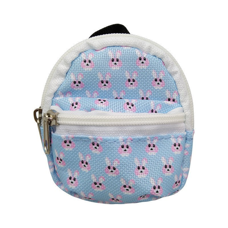 Wholesale Change bag 8cm small schoolbag Doll Accessories