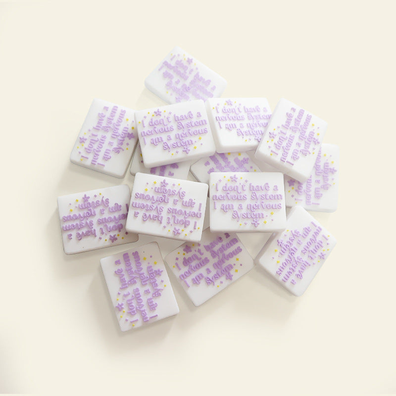 Wholesale of 10pcs Silicone Focus Beads DIY Bead Pen Accessories