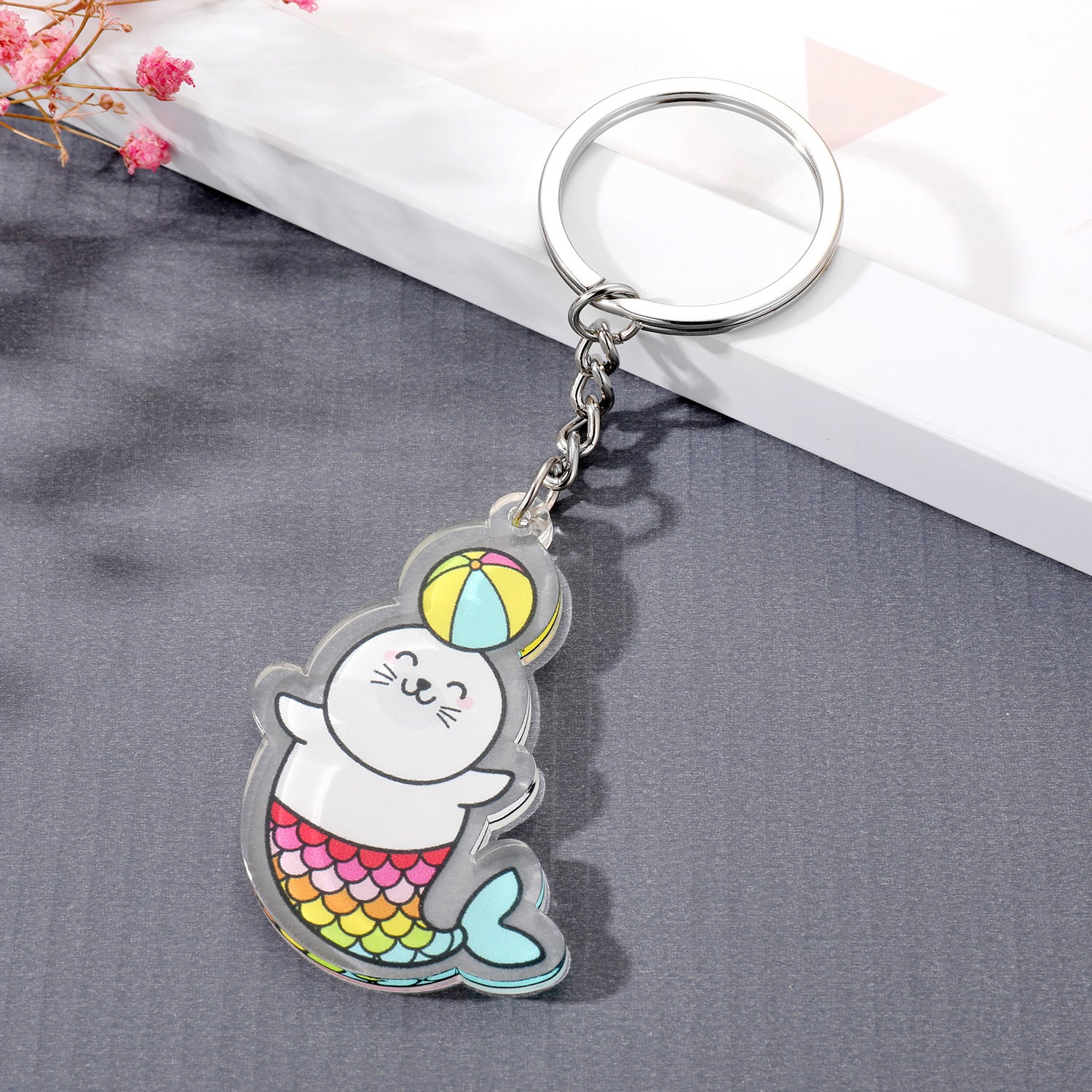 Wholesale Unicorn Acrylic Keychain