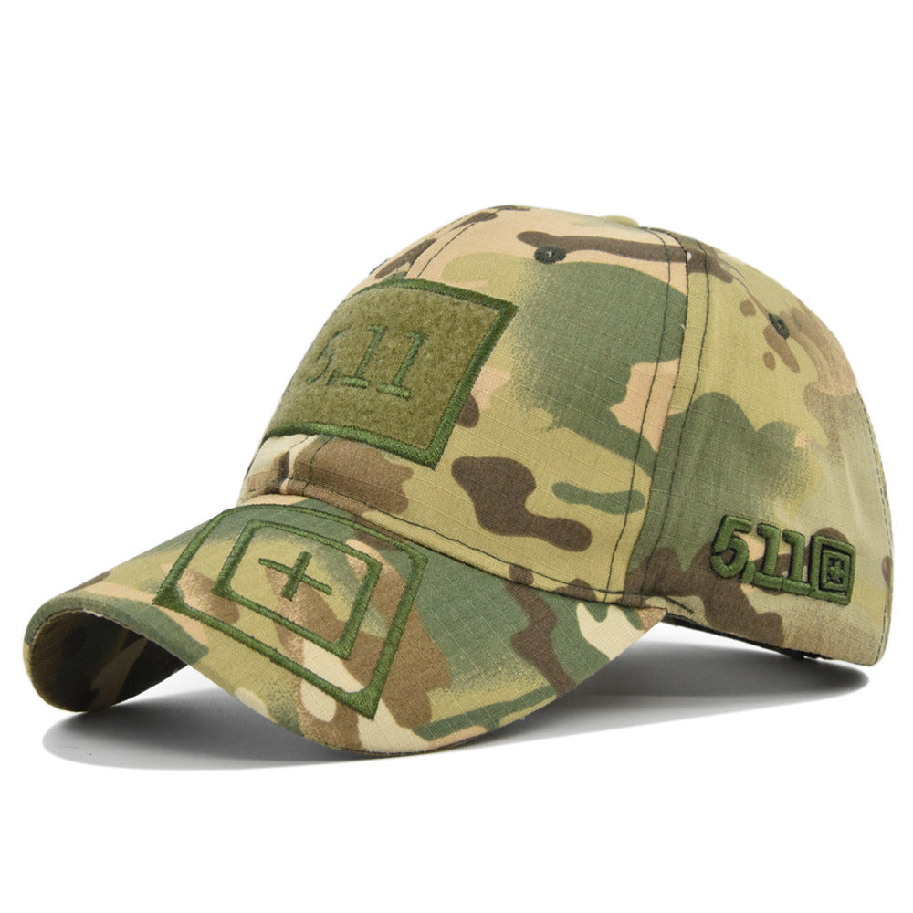 Wholesale 3D Embroidered Curved Brim Camouflage Baseball Cap