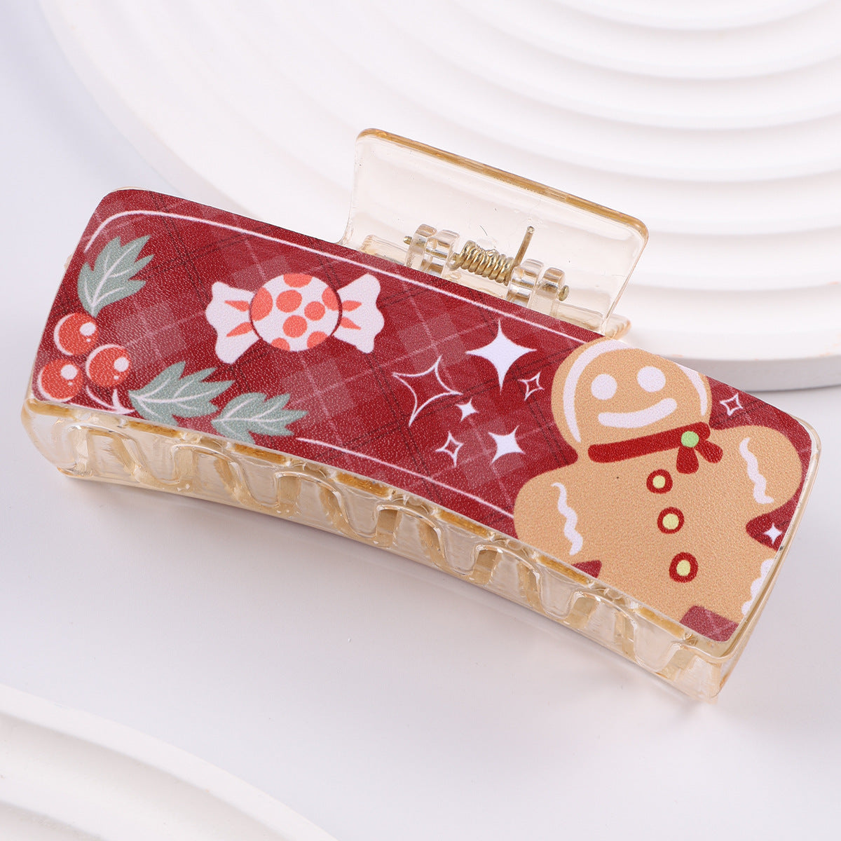 Wholesale Christmas Snowman Christmas Ball Decoration Hair Clip