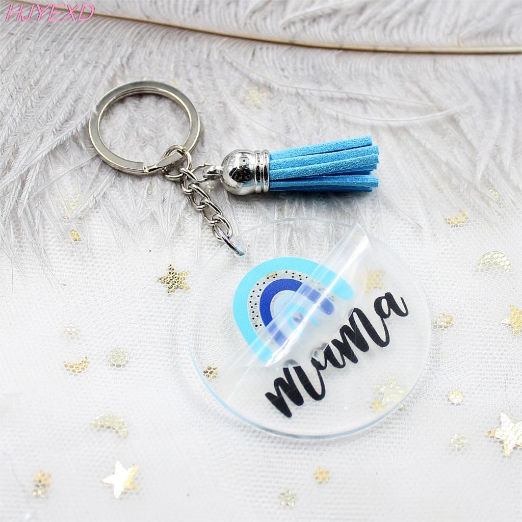 Wholesale MAMA Keychain Ladies Gift Glitter Acrylic Keychain