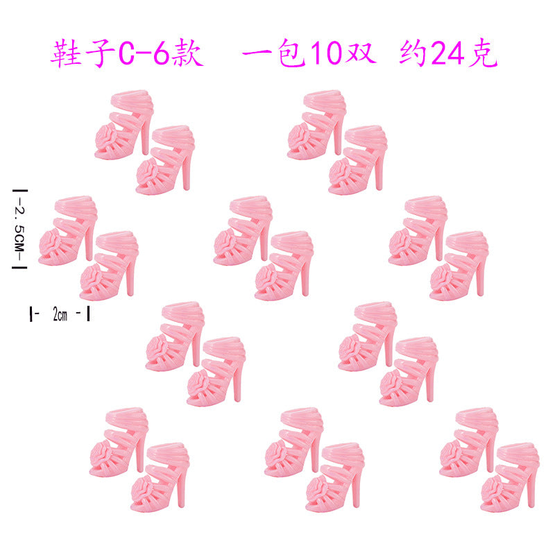 Wholesale 5pcs New style suitable for 30CM doll toy accessories shoes