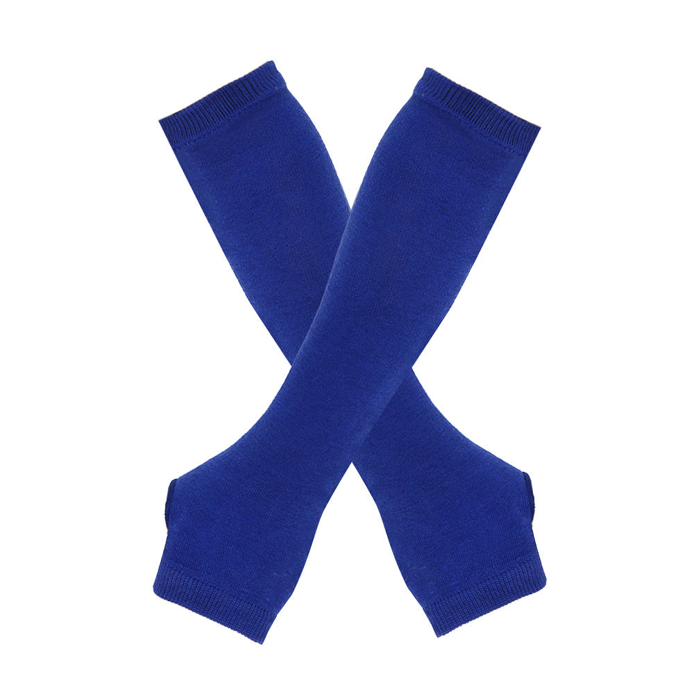 Wholesale Christmas Spring and Autumn Thin Elbow-Length Fingerless Arm Sleeves
