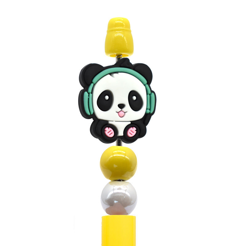 Wholesale Random 100pcs Cartoon Cute Panda Focal Beads
