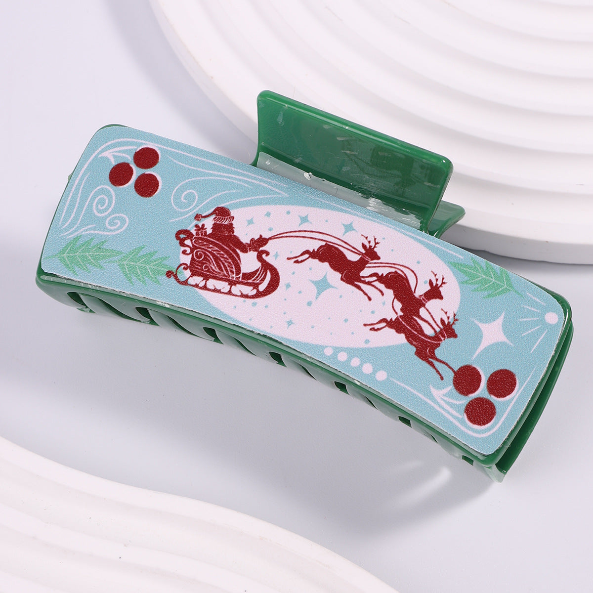 Wholesale Christmas Snowman Christmas Ball Decoration Hair Clip