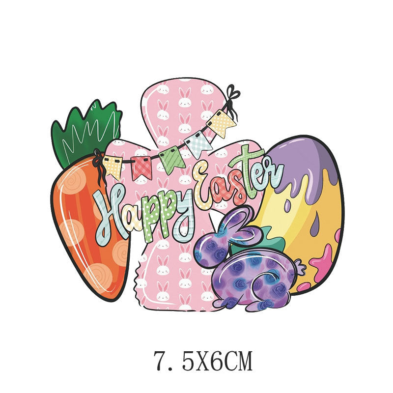Wholesale Easter heat transfer  UV DTF Ready to Press Transfers Wraps