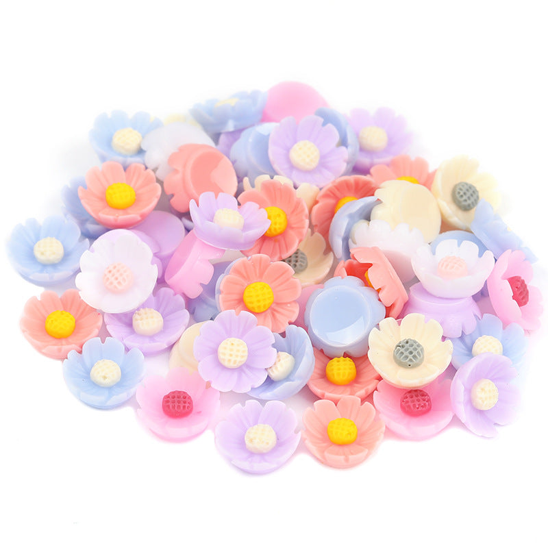 Wholesale 200PCS/PACK Mini Resin Accessories Rose Cherry Blossom Nail Art Jewelry Beads