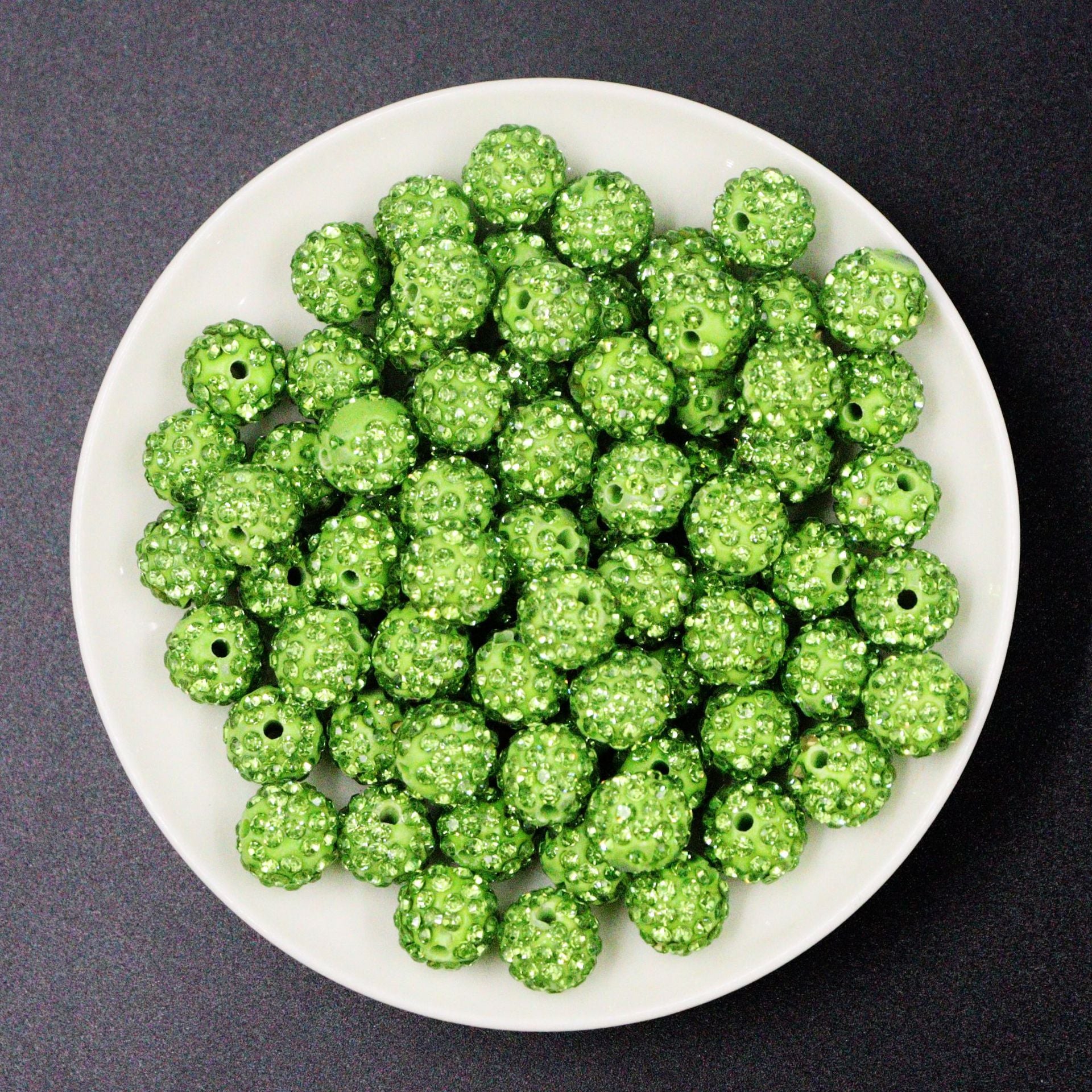 Wholesale 100pcs 8mm-12mm  Diamond Balls Handmade Diy Beads