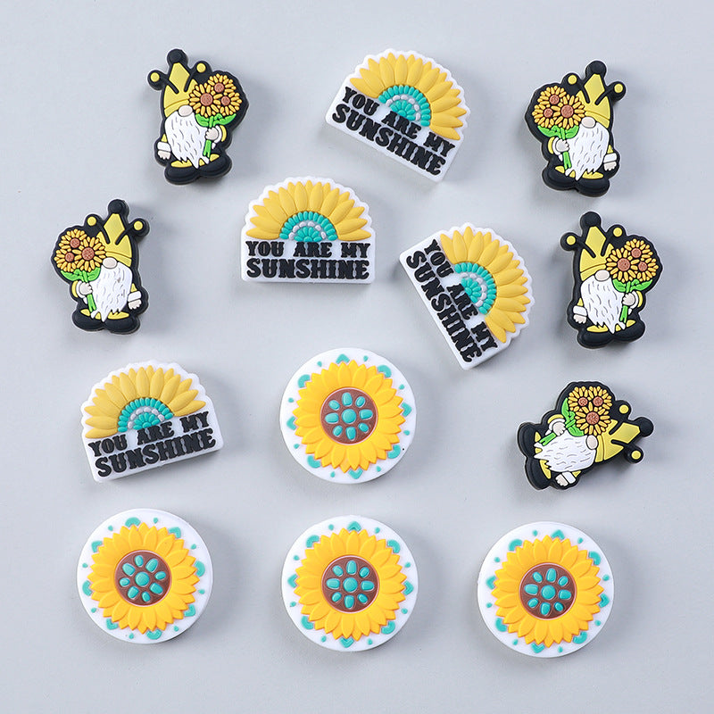 Wholesale 20pcs/ packTurquoise  Silicone Beads DIY Silicone Beads