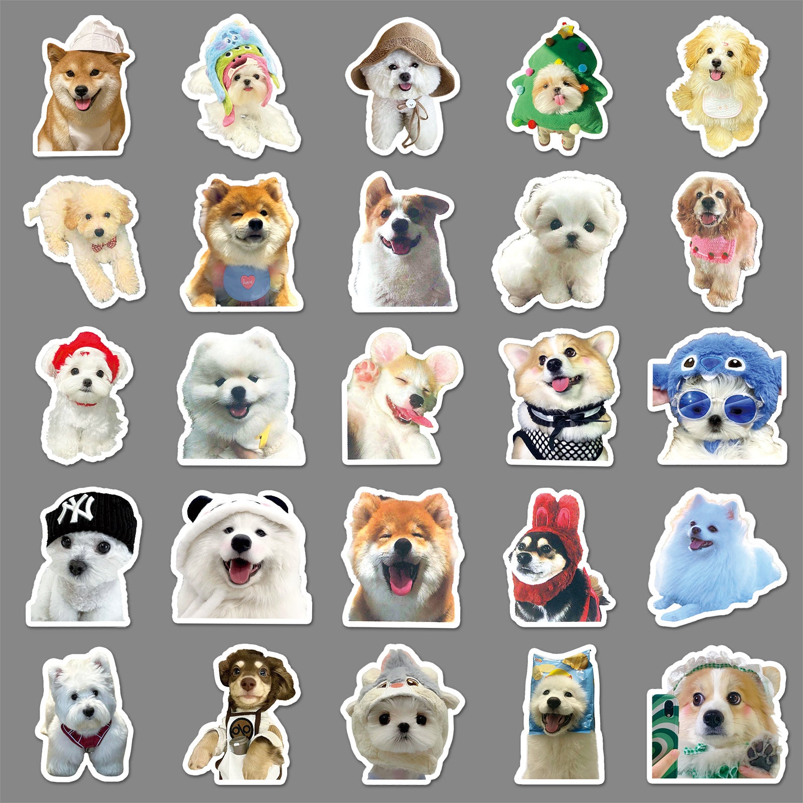 Wholesale 100pcs cute dog cartoon stickers