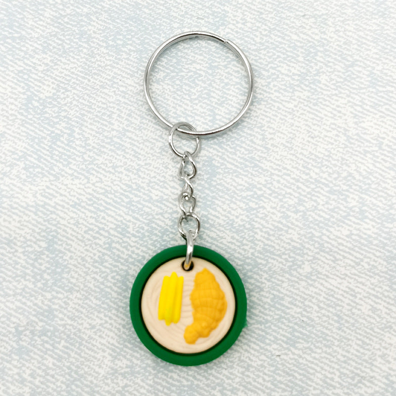 Wholesale Cartoon PVC Soft Rubber Keychain