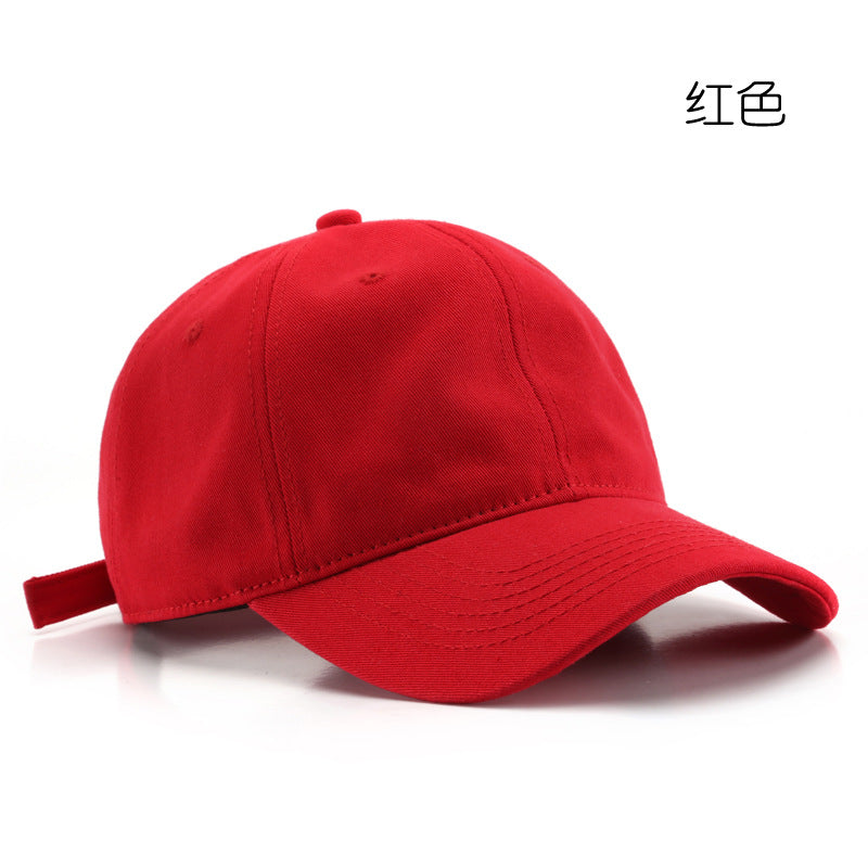Wholesale Solid Color Light Plate Washed Retro Outdoor Sun Protection Baseball Cap