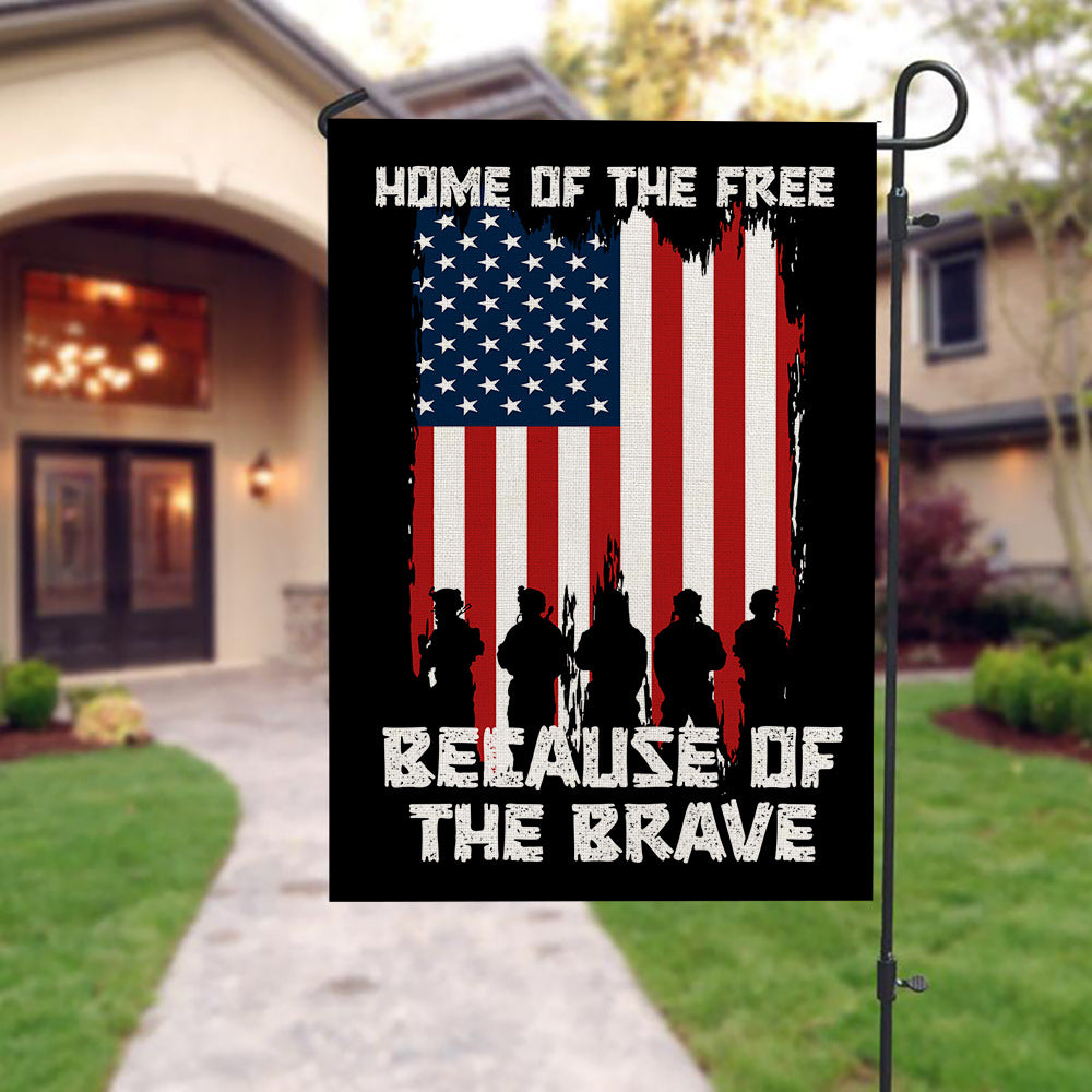 Wholesale Double Sided Garden Flag American Independence Day Linen Print Outdoor Courtyard Decoration Small Flag