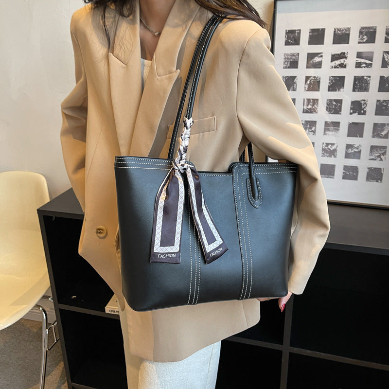 Wholesale 2023 Autumn PU High Capacity Tote Bag