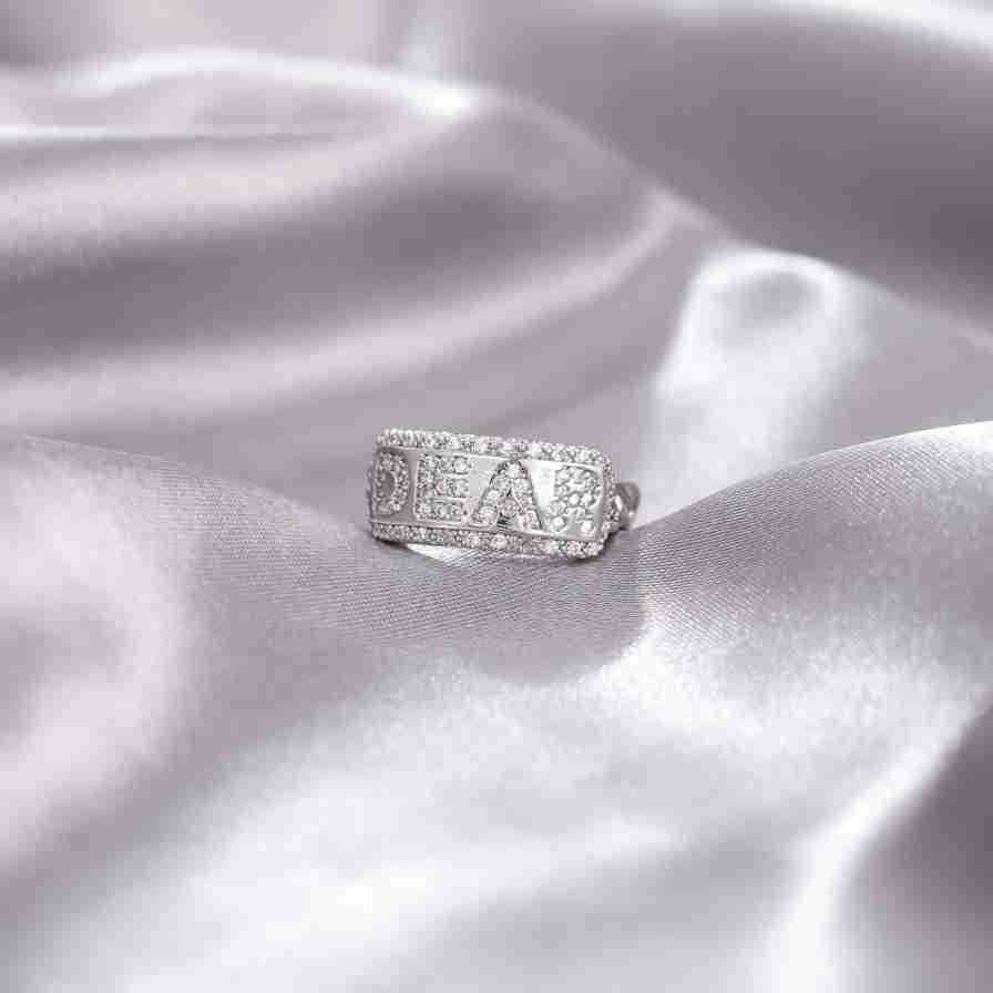 Wholesale Heavy Works Rings Time to Turn Cross Open Adjustable Ring