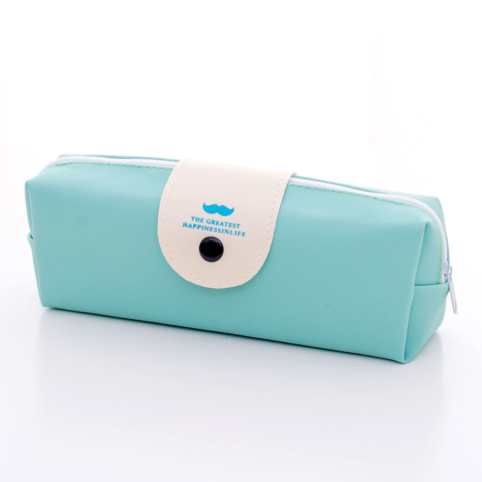 Wholesale Beard PU Large Capacity Student Stationery Bag Pencil Bag