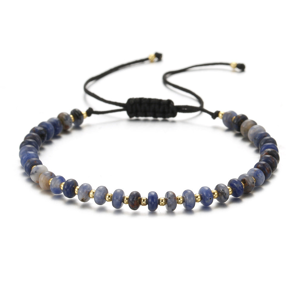 Wholesale Hand Woven Natural Stone Bracelet