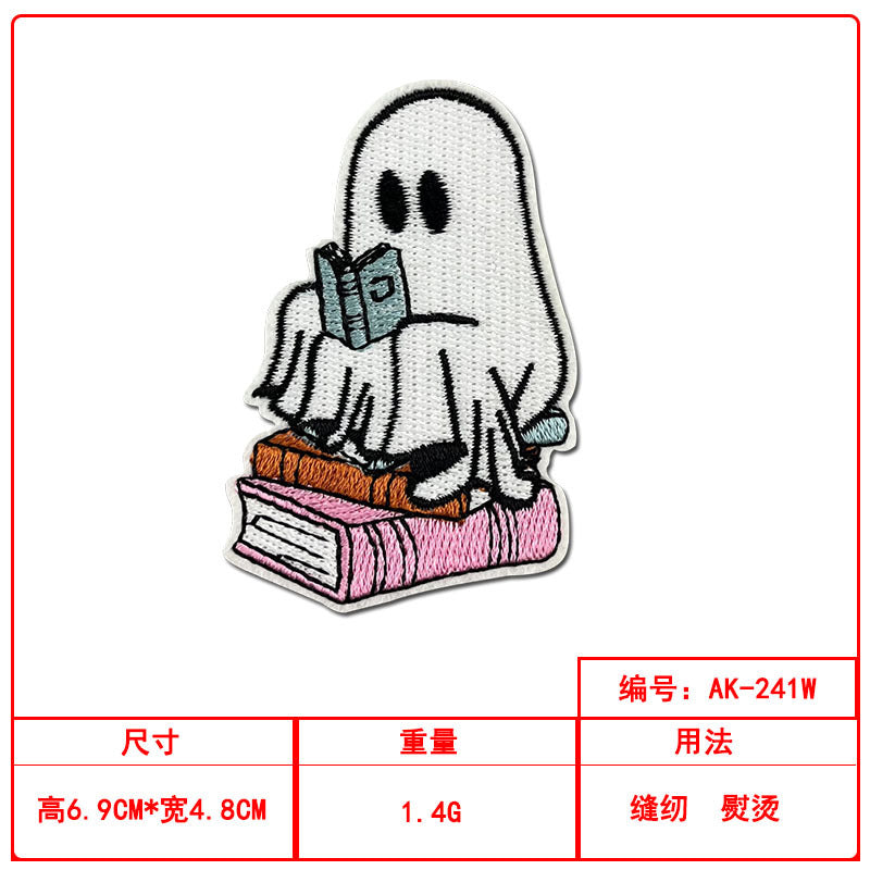 Wholesale Ghost Witch Embroidered Patch