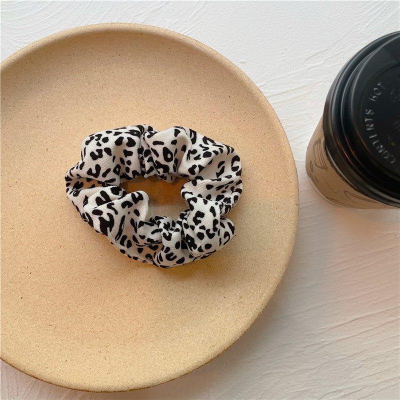 Wholesale Winter Leopard Print Hair Ties