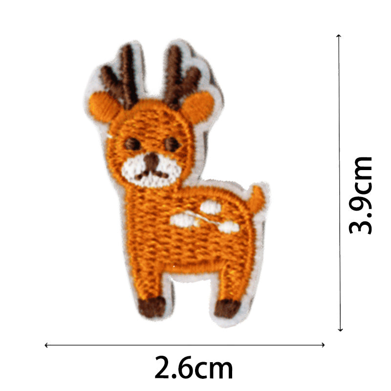 Wholesale Cartoon Animal Flower Embroidery DIY Patches