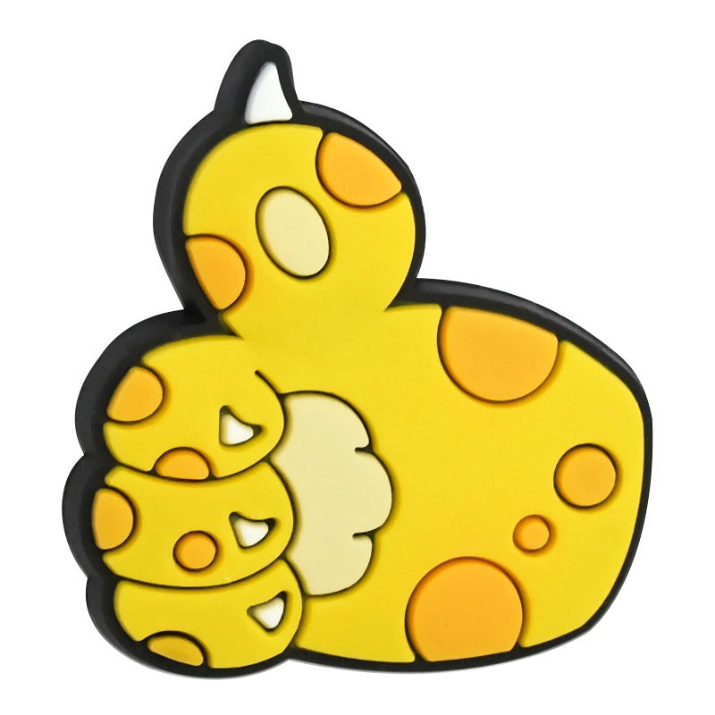 Wholesale Random 100pcs Animal Footprint Cartoon Focal Beads