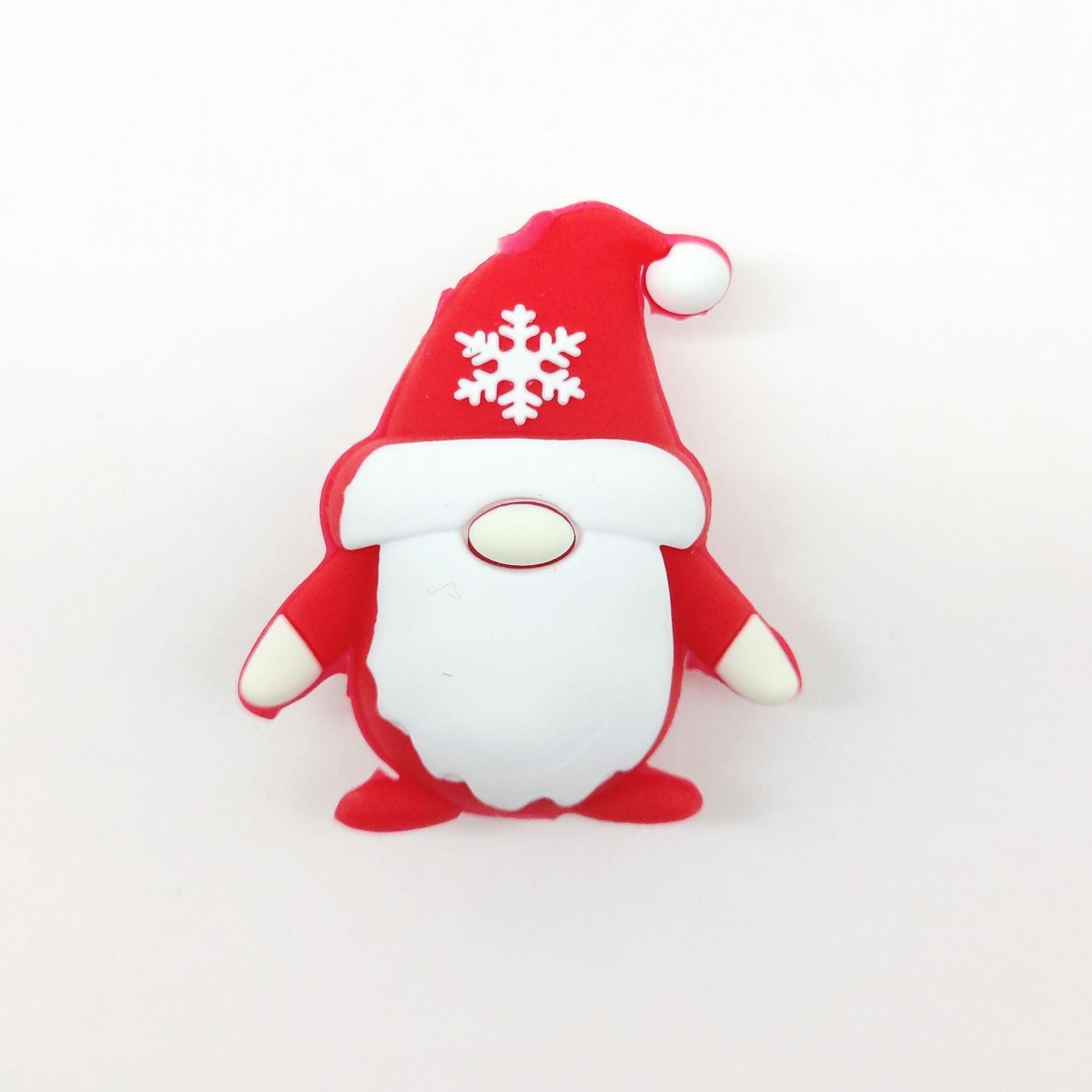 Wholesale 20pcs Christmas silicone beads bead pen focus beads accessories 3d silicone beads