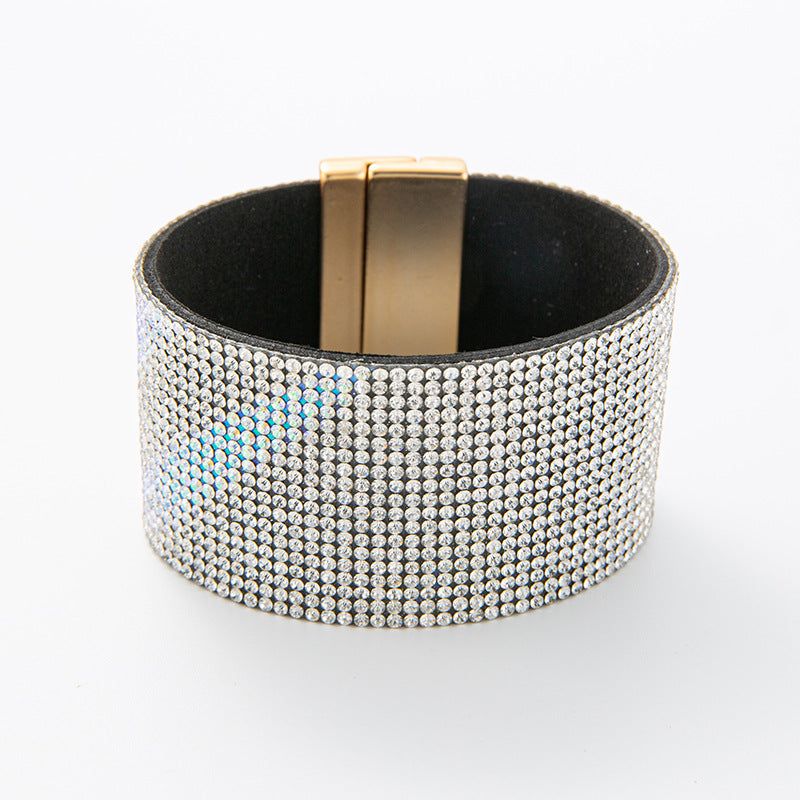 Wholesale Bohemian style handmade pebble wide  Beaded Bracelets