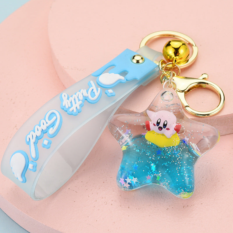 Wholesale Cartoon Starfish Acrylic Keychains