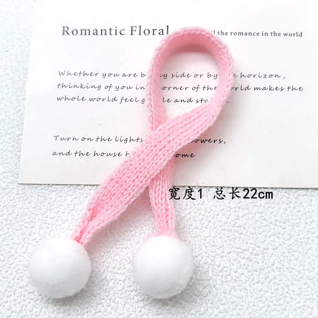 Wholesale 10pcs Christmas Mini Wool Knitted Small f Christmas Hat Doll Accessories