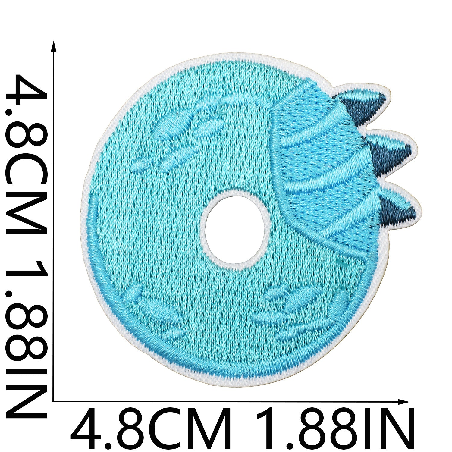 Wholesale Dinosaur Alphabet Embroidery Patches Fun Cartoon Letters For Clothing DIY Craft Supply