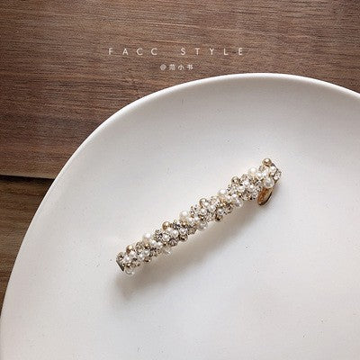 Wholesale Vintage Exquisite Pearl Rhinestone Hair Clips