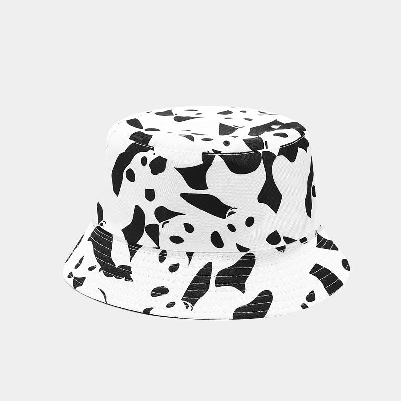 Wholesale Cow Print Double-sided Bucket Hat