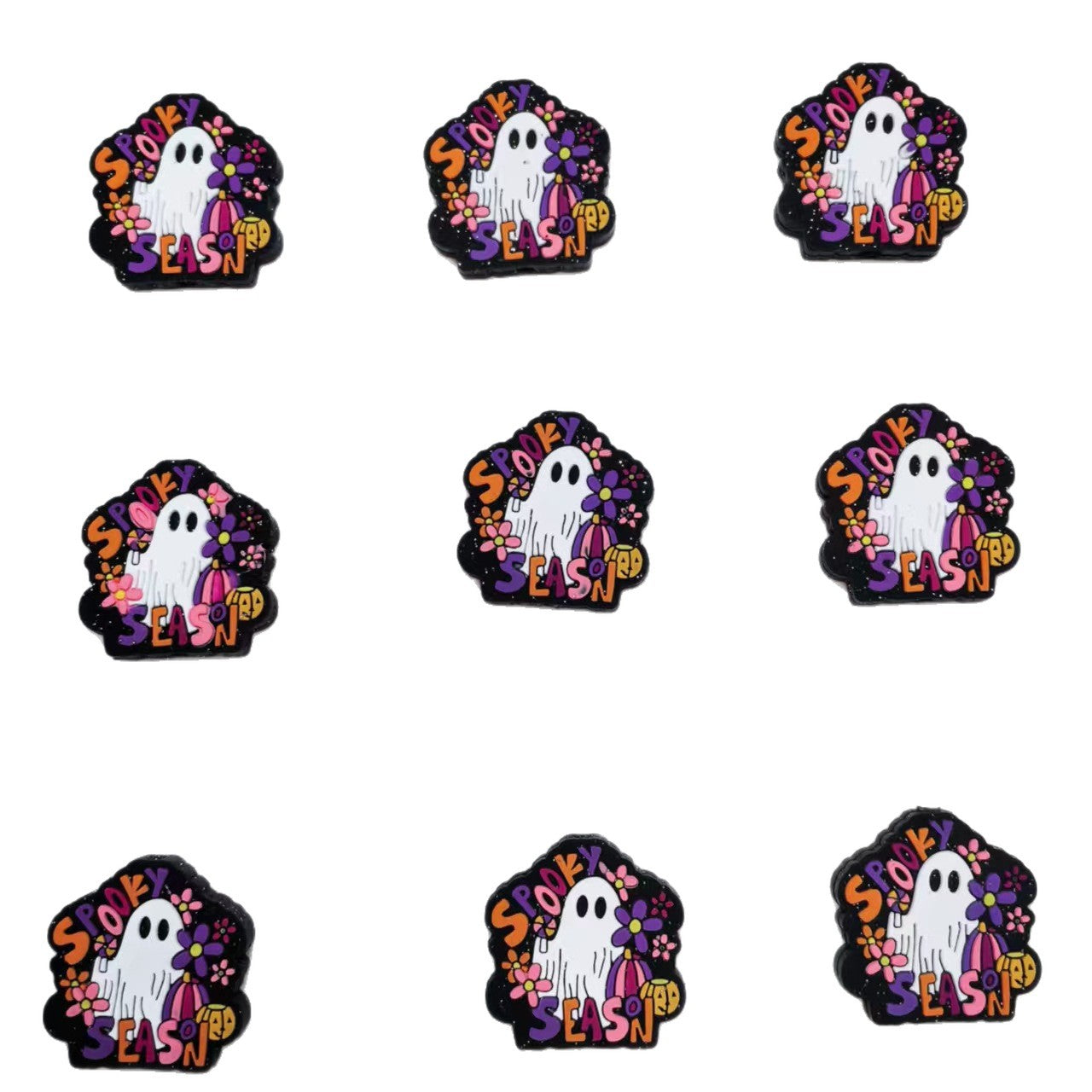 Wholesale 10pcs/pack Cartoon Beads DIY Silicone 2D Beads