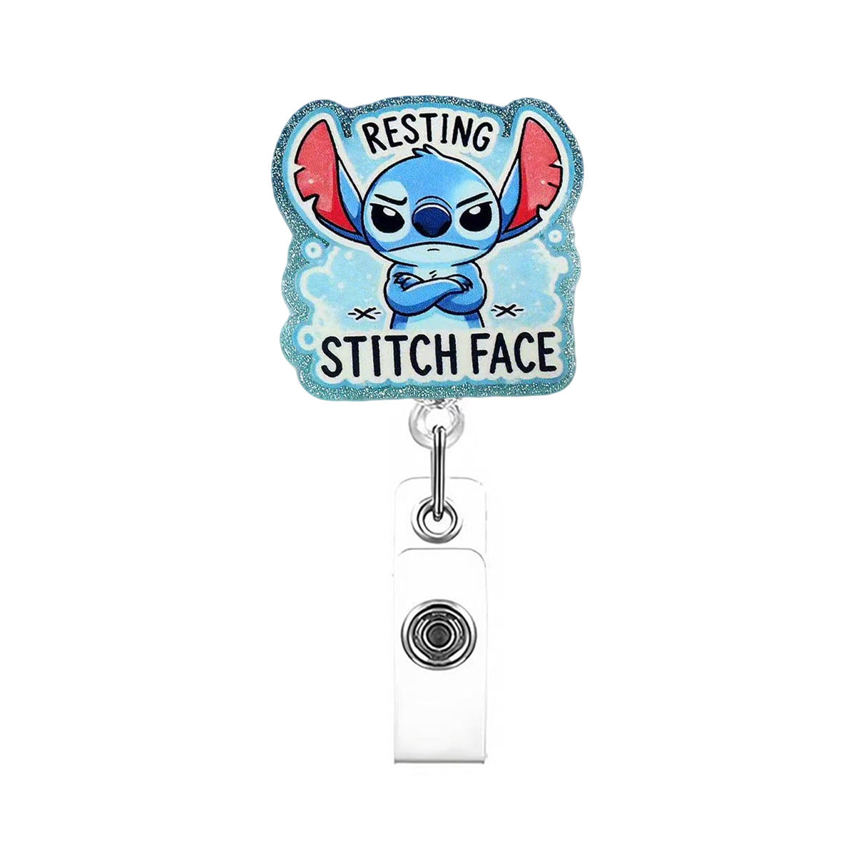 Wholesale Easter Badge Reels Glitter Fun Badge Reels