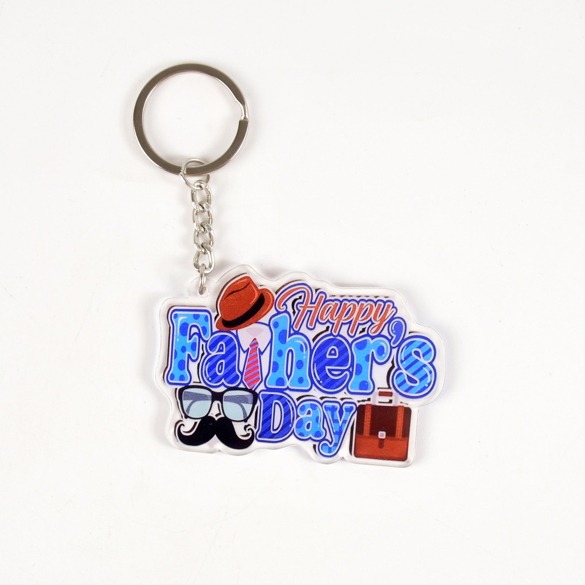 Wholesale Father's Day Birthday Gift English Letter Keychain