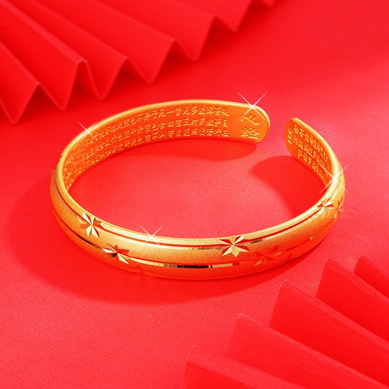 Brazalete de apertura de ogsófila de cobre al por mayor