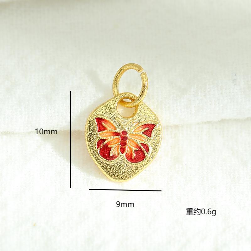 Wholesale Colorful koi fish fox face butterfly banana fan Pendant