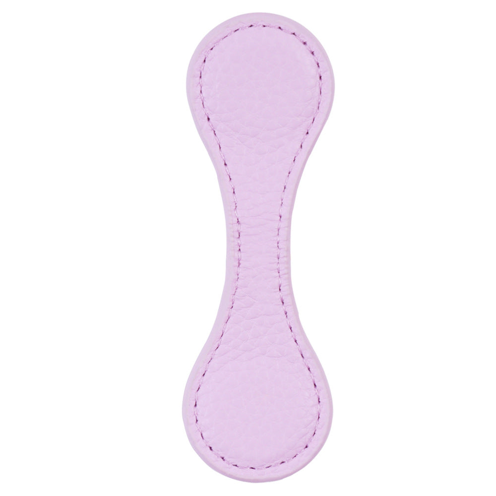 Wholesale Crazy horse leather double-sided magnetic bookmark clip