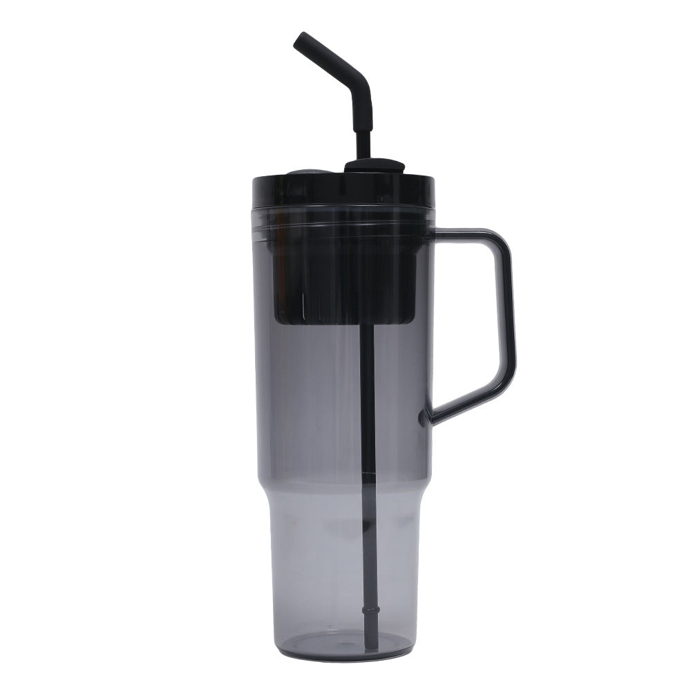 Wholesale 40oz The Handle Has A Large Capacity To Carry A Straw Plastic Cup