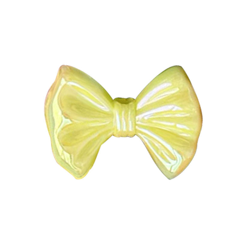 Wholesale 10pcs  Colored bow tie Acrylic Beads
